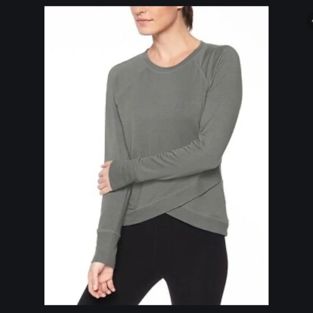 Athleta Criss Cross Sweatshirt - Picture 1 of 5